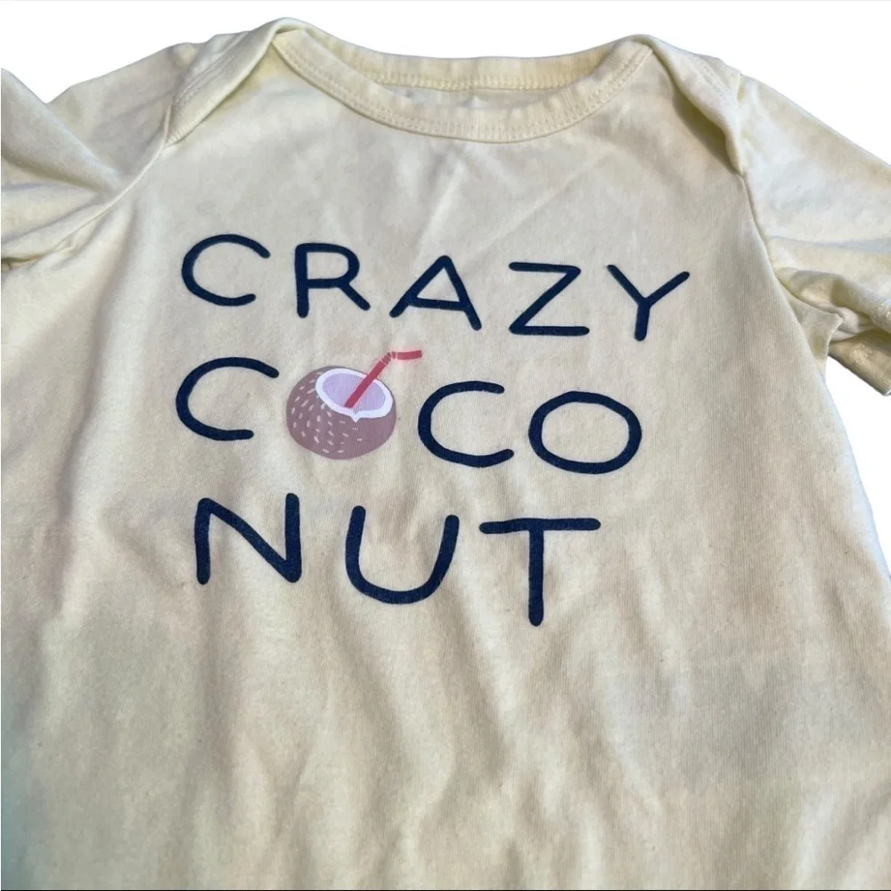 Gap Crazy Coconut bodysuit onsie 6-12 months